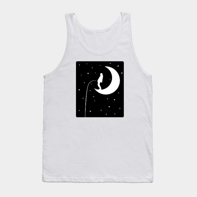 Man on the moon Tank Top by vanpaul54